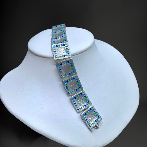 🌺Artisan Sterling Silver Bracelet - Picture 16 of 16